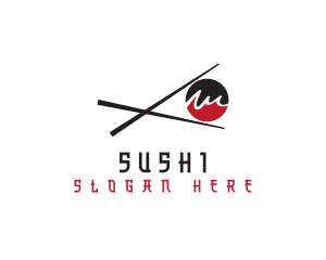 Chopsticks Sushi Restaurant logo design