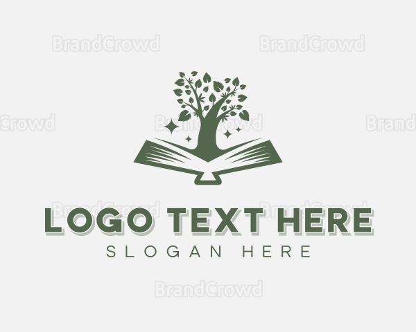 Tree Book Author Logo