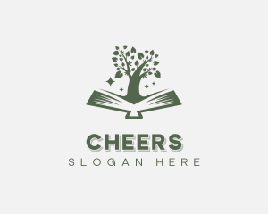 Publisher - Tree Book Author logo design