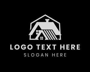 Subdividion - House Roof Renovation logo design