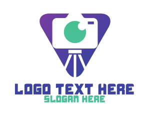 Device - Triangle Photo Booth logo design