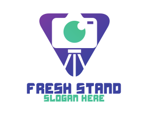 Stand - Triangle Photo Booth logo design