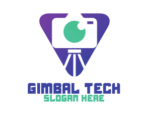 Gimbal - Triangle Photo Booth logo design