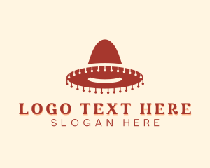 Accessory - Sombrero Mexican Hat logo design