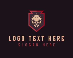 Legal - Royal Lion Shield logo design