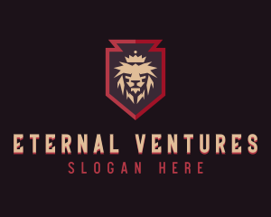 Royal Lion Shield logo design