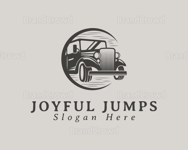 Rustic Automobile Car Logo