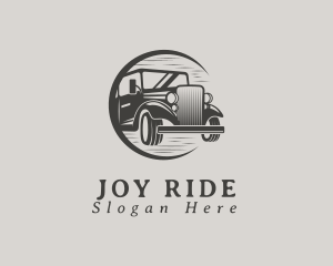 Rustic Automobile Car logo design