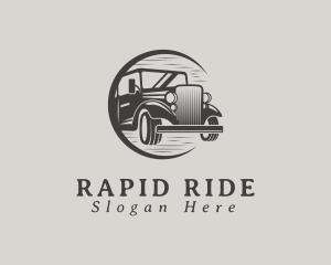 Rustic Automobile Car logo design