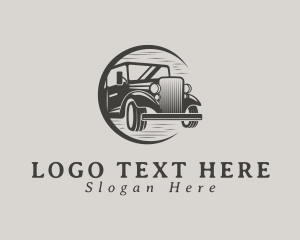 Vintage - Rustic Vintage Car logo design