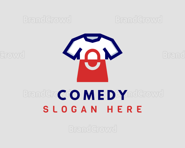 Shopping Bag T-shirt Logo