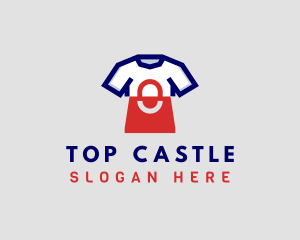 Shopping Bag T-shirt Logo