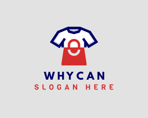 Shirt - Shopping Bag T-shirt logo design