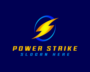 Thunderbolt - Thunderbolt Power Lightning logo design