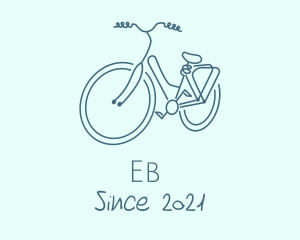 Transportation - Minimalist Utility Bike logo design