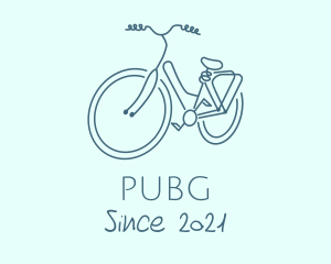 Minimalist Utility Bike logo design