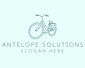 Minimalist Utility Bike logo design