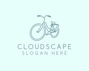 Minimalist Utility Bike logo design