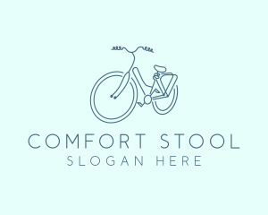 Minimalist Utility Bike logo design