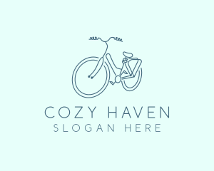 Minimalist Utility Bike logo design