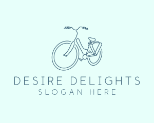 Minimalist Utility Bike logo design