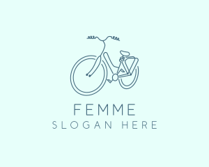 Utility Bike Pedal logo design