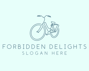 Minimalist Utility Bike logo design