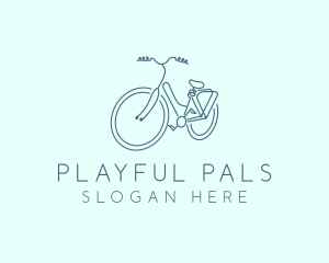 Utility Bike Pedal logo design