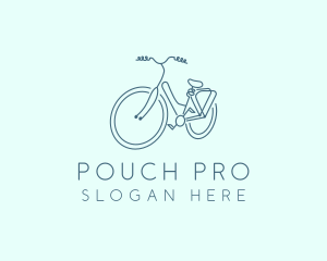 Minimalist Utility Bike logo design