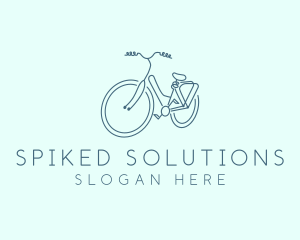 Minimalist Utility Bike logo design