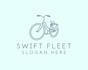 Minimalist Utility Bike logo design