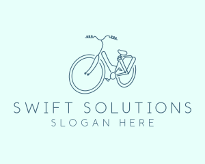 Minimalist Utility Bike logo design