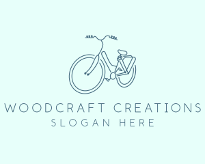 Utility Bike Pedal logo design