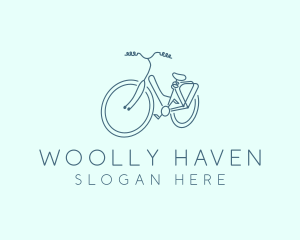 Minimalist Utility Bike logo design