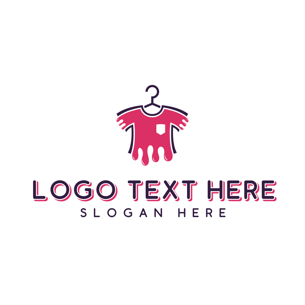 T-shirt Printing Dripping Paint Logo | BrandCrowd Logo Maker