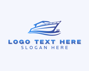 Ship - Yacht Boating Ship logo design