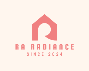 Realty House Letter R logo design