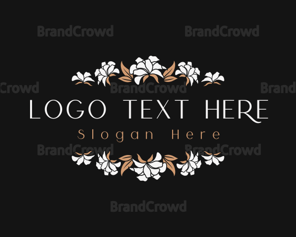 Decorative Flower Business Logo