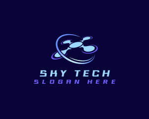 Aerial Drone Tech logo design