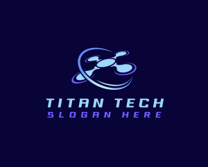 Aerial Drone Tech logo design