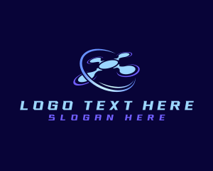 Fidget - Aerial Drone Tech logo design