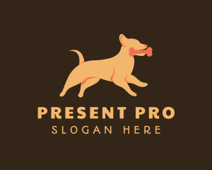 Dog Bone Pet Shop Logo