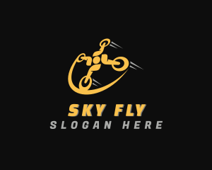 Quadcopter Drone Videography  logo design