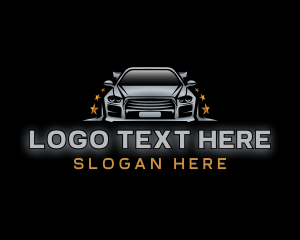 Engine - Race Car Automobile logo design