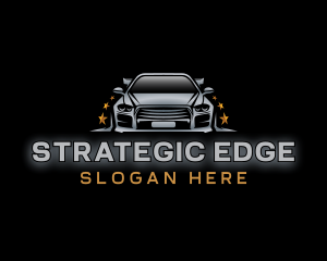 Garage - Race Car Automobile logo design