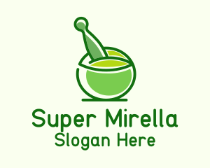 Mortar & Pestle Herb Logo