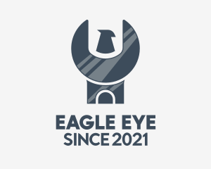 Eagle Wrench Mechanic  logo design