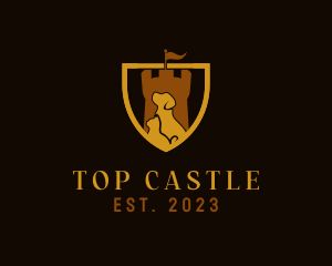 Castle Pet Shield  logo design