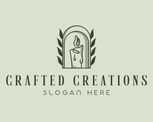 Handmade - Handmade Candle Lighting logo design