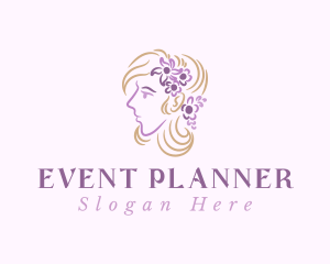 Hair - Florist Hair Woman logo design